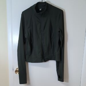 Elegant Olive Utility Jacket for Women